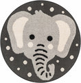 Load image into Gallery viewer, Kids Elephant Animal Print Nursery Area Rug - Clearance
