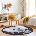 Load image into Gallery viewer, Kids Elephant Animal Print Nursery Area Rug - Clearance
