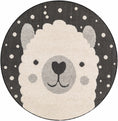 Load image into Gallery viewer, Kids Llama Animal Print Nursery Area Rug - Clearance
