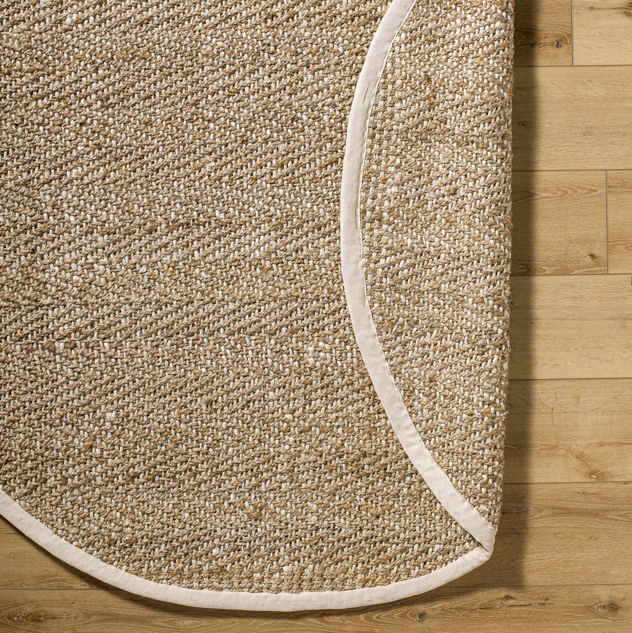 Dinah Natural Textured Jute Rug