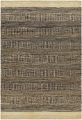 Load image into Gallery viewer, Black Elle Jute Rug
