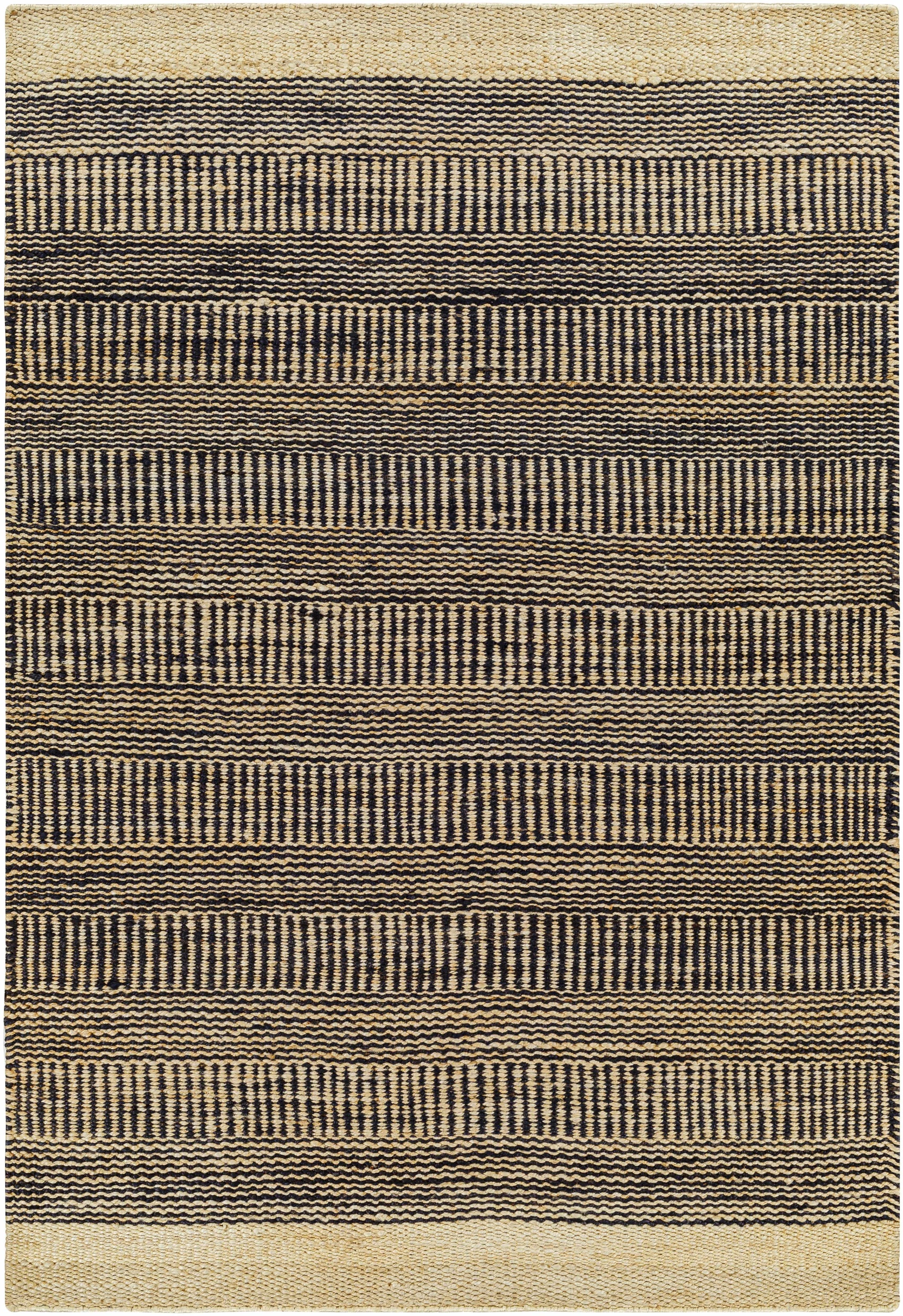 Black Elle Jute Rug