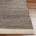 Load image into Gallery viewer, Black Elle Jute Rug
