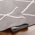 Load image into Gallery viewer, Amani Gray Washable Rug - Clearance
