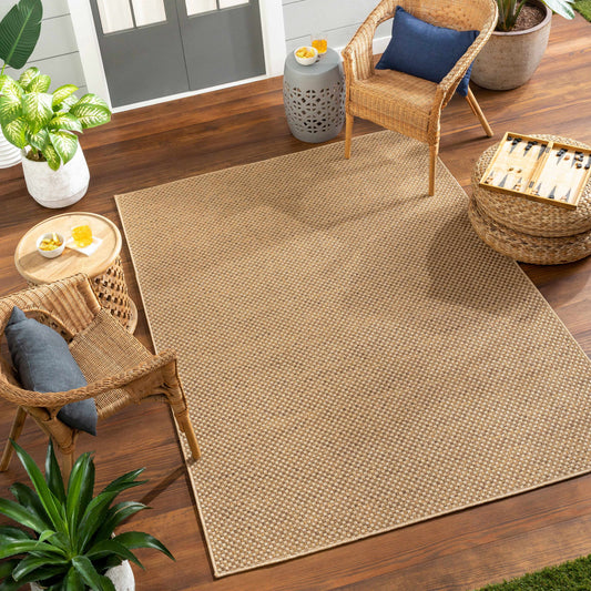 Zeta Faux Jute Outdoor Rug