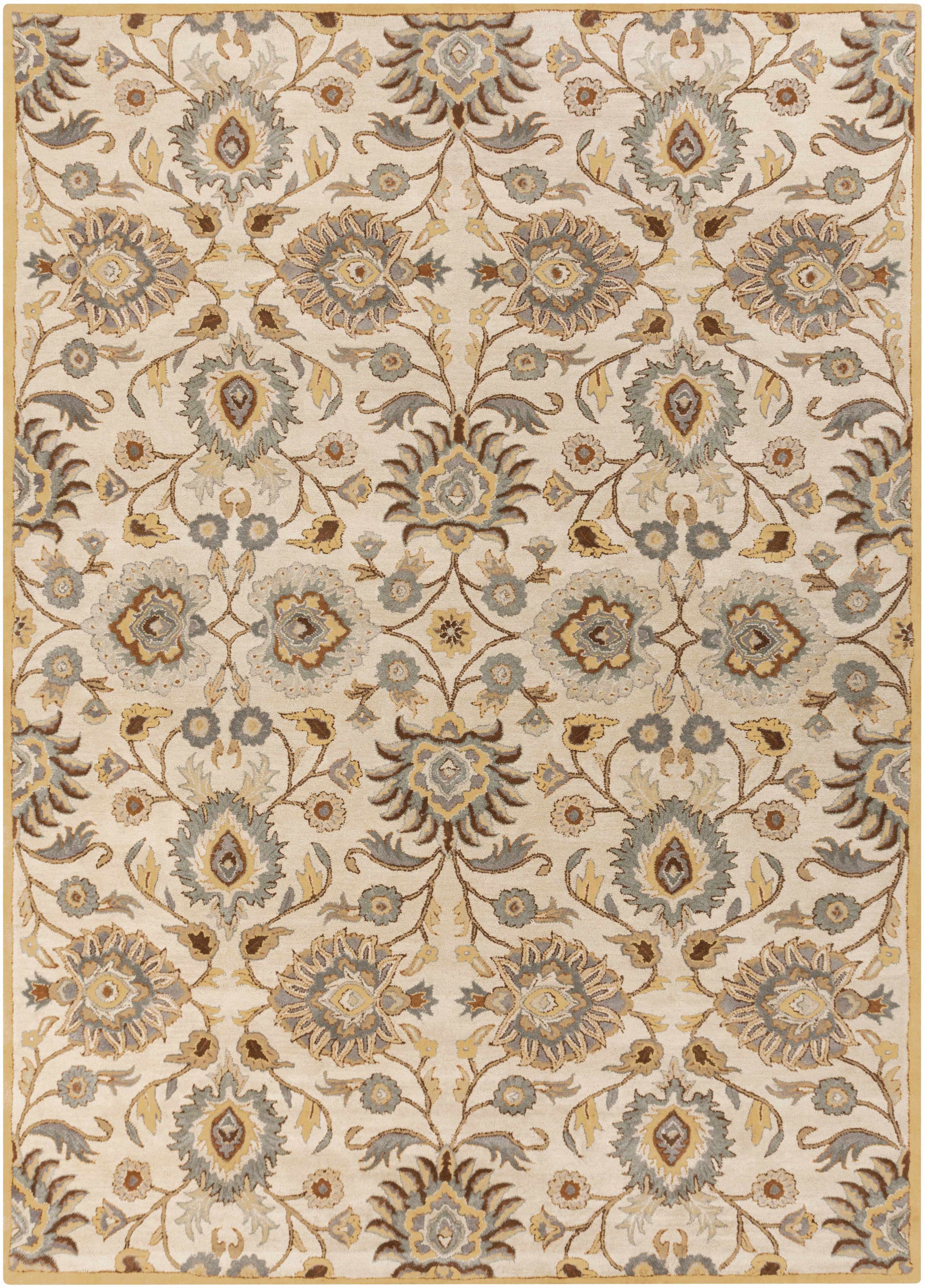 Conesus Hand Tufted Tan 1012 Wool Rug