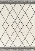 Load image into Gallery viewer, Tamayo Cream&Black Wool Rug
