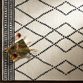 Load image into Gallery viewer, Tamayo Cream&Black Wool Rug
