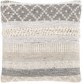 Load image into Gallery viewer, Truckee Neutral Textured Wool Throw Pillow
