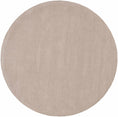 Load image into Gallery viewer, Brockton Solid Tan Wool Rug
